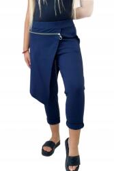 Kesi Punto Milano Winter nadrág dekoratív cipzárral, sötétkék