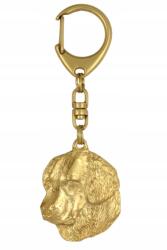 Art-Dog Golden Retriever aranyozott kutya kulcstartó, exkluzív kulcstartó (5906111203376)