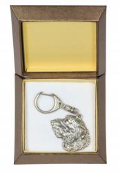 Art-Dog Ír farkaskutyás kulcstartó kutyával ajándékdobozban, medál (5906111208265)