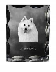 Art-Dog Japán spicc kutya kép díszes kristályban, ajándéktárgy, lakásdekoráció (5055882448865)