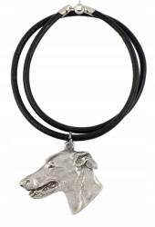 Art-Dog Greyhound nyaklánc kutyával, medál szíjjal, medál (5906111280391)