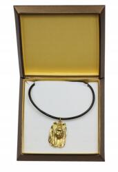 Art-Dog Yorkshire terrier aranyozott nyaklánc medál kutyával díszdobozban (5906111285242)