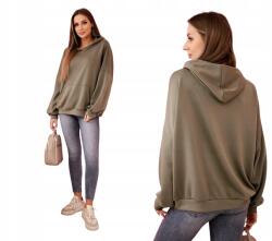 Kesi Khaki Viralova női kapucnis pulóver „Masełko (5907302814807)