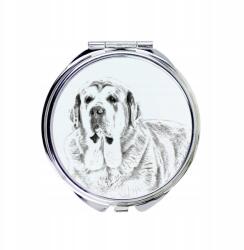  Spanyol masztiff kompakt zsebtükör kutyával fényképpel (5055882482289)