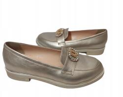 Arka Mokaszin strasszok Bioeco Arka 6342 arany nélkül R39 (6342)
