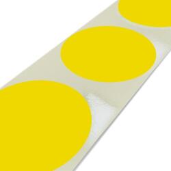 Print&Stick Színes jelölési kerekek Ø10mm sárga HKS2 (42111)