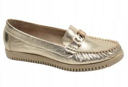 Lemar Mokaszin félcipő Lemar 10183 36 Arany Bőr Lengyel Tavasz/Nyár (10183 złoty)