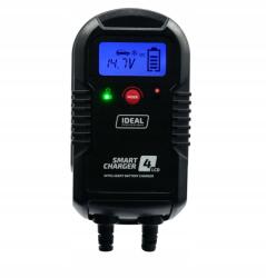 IDEAL Smart Charger 4 LCD egyenirányító, töltőfeszültség: 6/12 V Ideal, áram