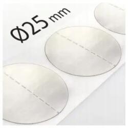 Print&Stick Átlátszó görgők Ø25mm 1000 db bemetszéssel (41254)