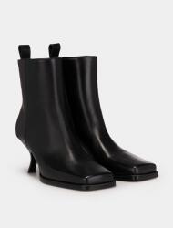 Trussardi Cica Magassarkú Bőr Bokacsizma Trussardi 36-OS Borjúbőr (79A00803)