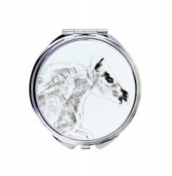  Falabella kompakt zsebtükör lóval, fényképpel (5055882483354)