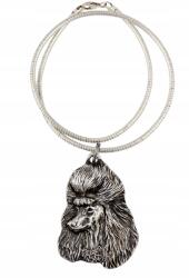 Art-Dog Uszkár nyaklánc kutyával, medál ezüst kígyó láncon (5906111282463)