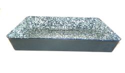  Zom tepsi szürke 35x26x5 cm iv (12194)