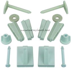 Wc zsanér műanyag egységcsomag OT (03931)