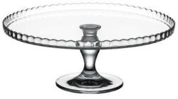  Tortatál üveg talpas 26CM (18698)