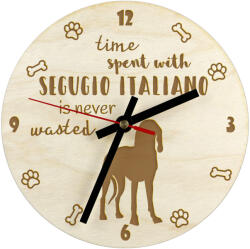  Olasz gravírozott kutyaóra, átmérő 20 cm, kutya neve (5906111239306)