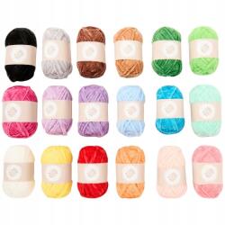 Alison & Mae Fonal Fonal Horgoláshoz 18 Gombolyag 396g MIX Szett 900m (3208772cs)