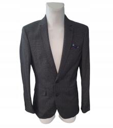 Ben Sherman Pepita mintás férfi öltöny blézer Ben Sherman fekete 38R