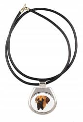 Art-Dog Boerboel szíjas medál geometrikus kutyával, nyaklánc (5056739230398)