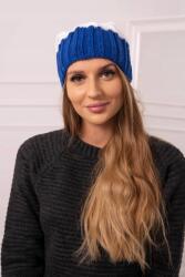 Kesi Milano polár sapka K203 ecru+bíbor