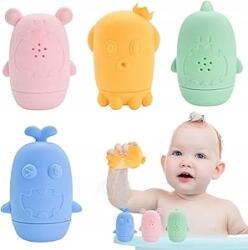  Baba Fürdető Játékok Szilikon Fürdető Állatok (6919853653704)