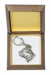 Art-Dog Staffordshire Bull Terrier kutya kulcstartó díszdobozban, kitűző (5906111208036)