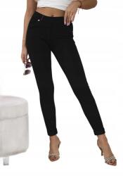 Kesi Pamut nadrág szegéllyel a zsebeknél, fekete, S