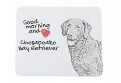Art-Dog Chesapeake Bay Retriever egérpad kutyával, az Ön fényképével (5055882492080)