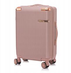 Betlewski Nebula 3 db-os bőrönd szett rózsaszín-arany (ZEST BWA-029 3 R.ZL)