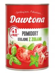 Dawtona Szeletelt paradicsom fűszernövényekkel 400g Dawtona (5901713000248)