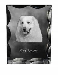 Art-Dog Pireneusi hegyi kutya fotó kutya díszes kristály, ajándék dekoráció (5055882448728)