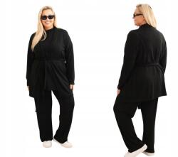 Kesi Plus Size női szett 3 részes, fekete (5907302143594)