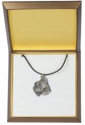 Art-Dog Schnauzer, Schnauzer nyaklánc medál kutyával ajándékdobozban (5906111287451)