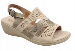 Artiker Női szandál 25-24303BG 40 Bézs Klinika Bőr talpbetét Kényelmes (25-24303BG Beżowy)