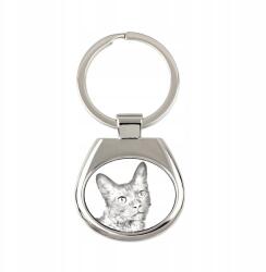 Art-Dog Macska Laperm macska kulcstartó, fényképes kulcstartó, medál (5055882473935)