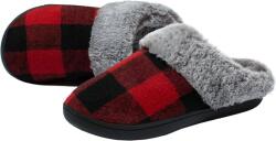  Női Papucs Topánka Otthoni Puha Memóriahabbal, Szőrmével 35/36 (09DTBN8T5)