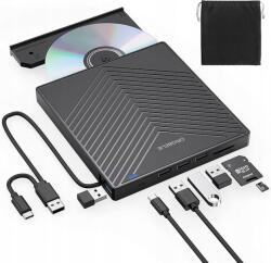  Külső DVD Felvevő CD Usb 3.0 Usb Sd Tf Meghajtó Origbelie (6919086524123)