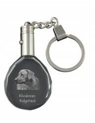Art-Dog Rhodesian Ridgeback kristály kulcstartó kutya fotóval, kulcstartó (5055882430327)