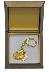 Art-Dog Boxer aranyozott kutya kulcstartó díszdobozban, kulcstartó (5906111205080)