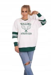 Kesi Malibu ecru+ bélelt pulóver, sötétzöld