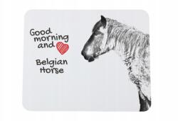 Art-Dog Belga ló egérpad lóval, az Ön fényképével (5055882490024)