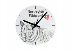 Art-Dog Elkhund falióra kutyával lógó és álló, fényképpel személyre szabható, 20 cm (5060381107236)