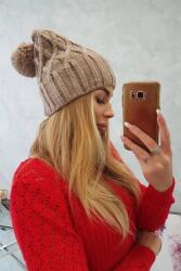 Kesi Milano polár sapka K203 sötét bézs