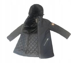  Beckaro gyerek parka kabát, fekete, XS/152 cm