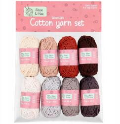 Alison & Mae Bawmul Készlet 8 színben Horgoláshoz 79 (2542587)