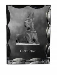 Art-Dog Német dog kutya kép díszes kristályban, ajándéktárgy, lakásdekoráció (5055882448155)