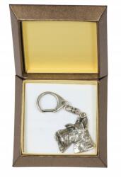 Art-Dog Skót terrier kulcstartó kutyával ajándékdobozban, kulcstartó (5906111207763)