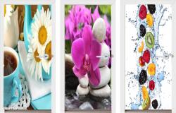  Fotótapéta ajtó szekrény furnér matrica 200x95 (FT009)