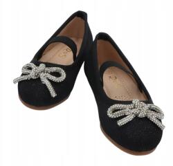  Lány bebújós balerinacipő masnival D0805-9M r28 (D0805-9M)