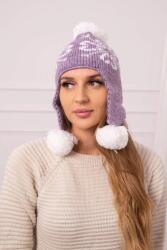 Kesi Balbina K381 női fülvédő sapka, világos lila